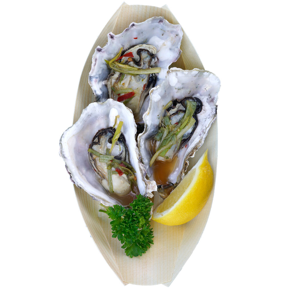 4. Steamed Oysters x 3 Oyster Galley